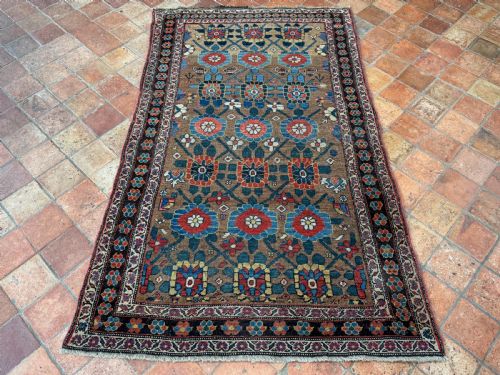 RARE ANTIQUE BIDJAR RUG - ADDITIONAL PHOTO 9