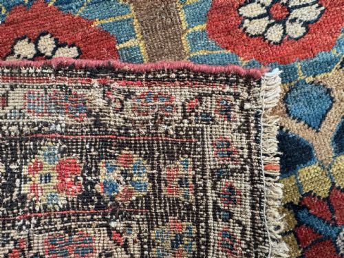 RARE ANTIQUE BIDJAR RUG - ADDITIONAL PHOTO 10