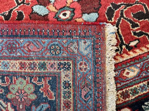 ANTIQUE MAHAL CARPET - ADDITIONAL PHOTO 2