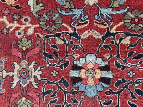 ANTIQUE MAHAL CARPET - ADDITIONAL PHOTO 9