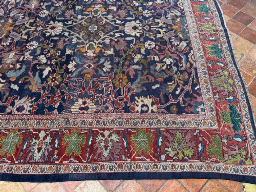 EARLY ANTIQUE SULTANABAD CARPET - ADDITIONAL PHOTO 8