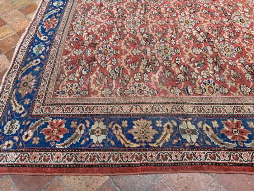 ANTIQUE MAHAL CARPET - ADDITIONAL PHOTO 9