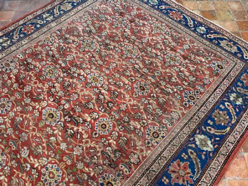 ANTIQUE MAHAL CARPET - ADDITIONAL PHOTO 10