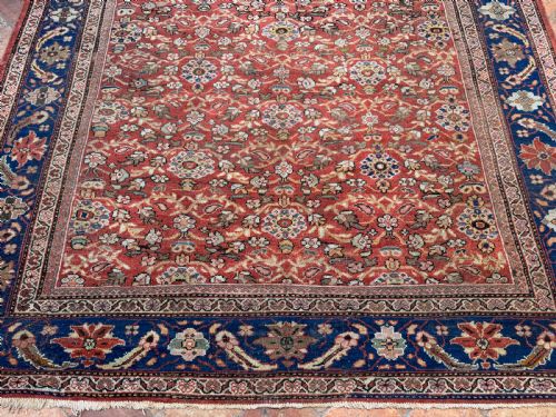 ANTIQUE MAHAL CARPET - ADDITIONAL PHOTO 13