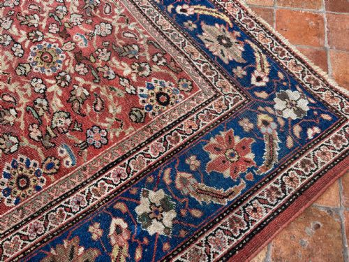 ANTIQUE MAHAL CARPET - ADDITIONAL PHOTO 15