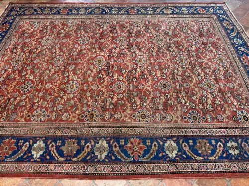 ANTIQUE MAHAL CARPET - ADDITIONAL PHOTO 16