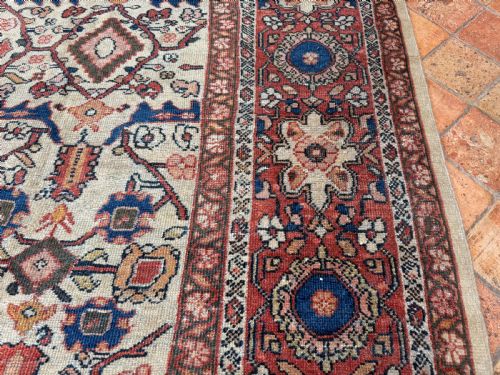 ANTIQUE MAHAL CARPET - ADDITIONAL PHOTO 5
