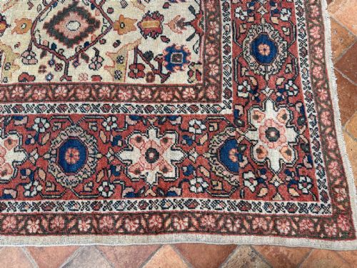 ANTIQUE MAHAL CARPET - ADDITIONAL PHOTO 8