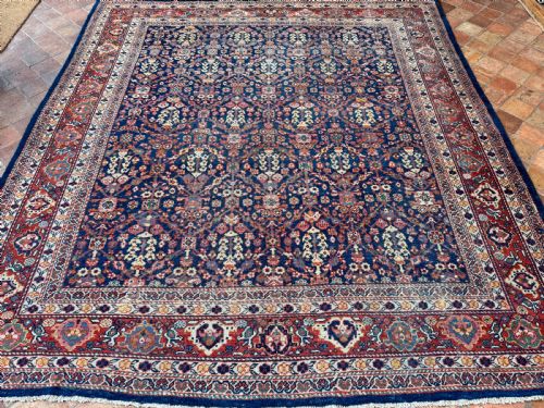 ANTIQUE MAHAL CARPET - ADDITIONAL PHOTO 1
