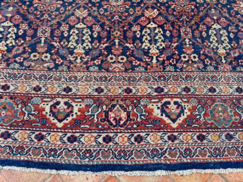 ANTIQUE MAHAL CARPET - ADDITIONAL PHOTO 2