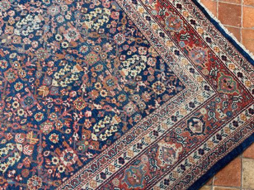 ANTIQUE MAHAL CARPET - ADDITIONAL PHOTO 3