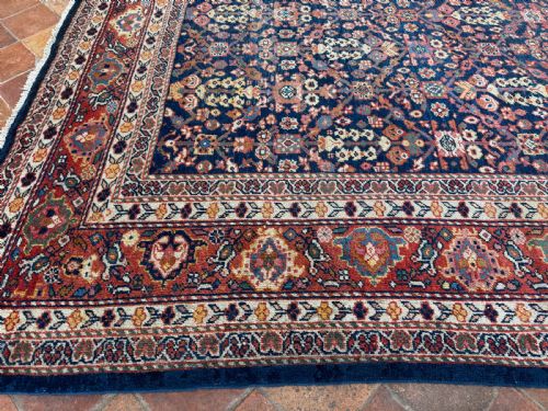 ANTIQUE MAHAL CARPET - ADDITIONAL PHOTO 4