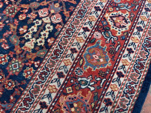 ANTIQUE MAHAL CARPET - ADDITIONAL PHOTO 7