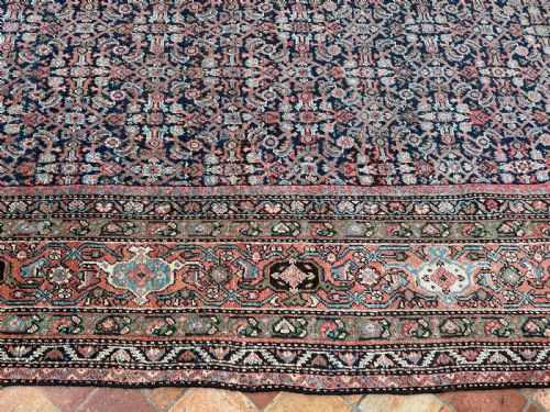 ANTIQUE FARAHAN CARPET - ADDITIONAL PHOTO 1