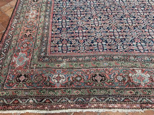 ANTIQUE FARAHAN CARPET - ADDITIONAL PHOTO 2