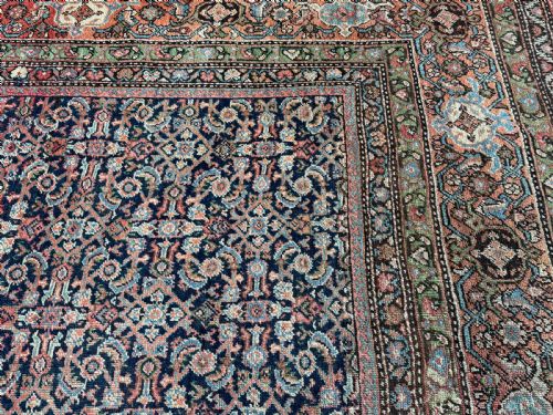 ANTIQUE FARAHAN CARPET - ADDITIONAL PHOTO 4