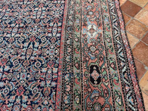 ANTIQUE FARAHAN CARPET - ADDITIONAL PHOTO 5