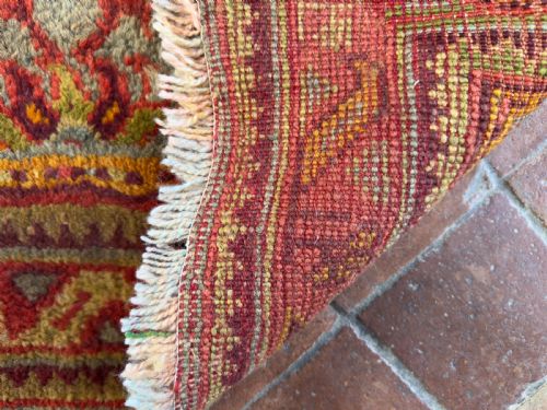 ANTIQUE USHAK RUNNER - ADDITIONAL PHOTO 2