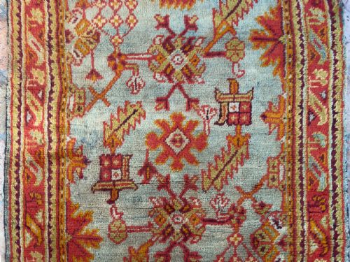 ANTIQUE USHAK RUNNER - ADDITIONAL PHOTO 3