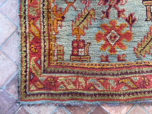 ANTIQUE USHAK RUNNER - ADDITIONAL PHOTO 5