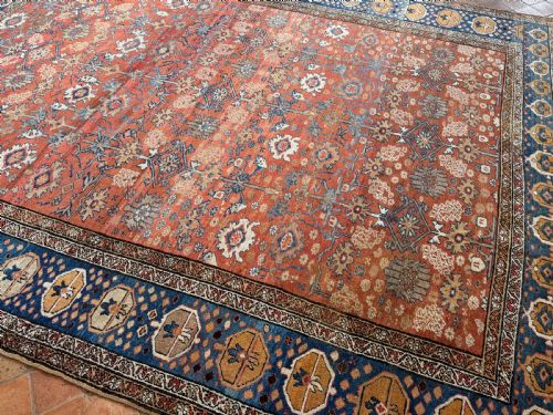 ANTIQUE BAKSHAISH CARPET - ADDITIONAL PHOTO 1