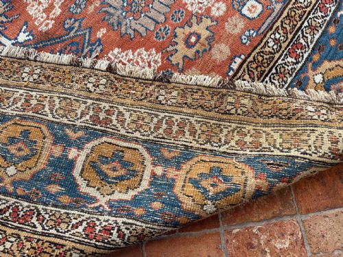 ANTIQUE BAKSHAISH CARPET - ADDITIONAL PHOTO 4