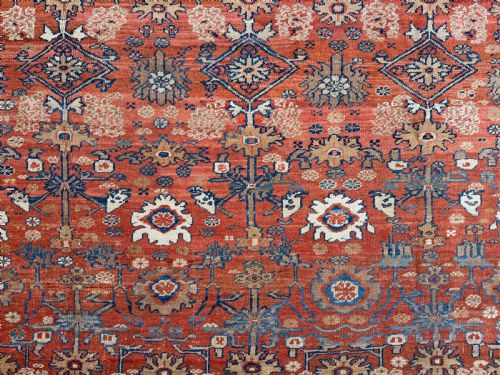 ANTIQUE BAKSHAISH CARPET - ADDITIONAL PHOTO 12