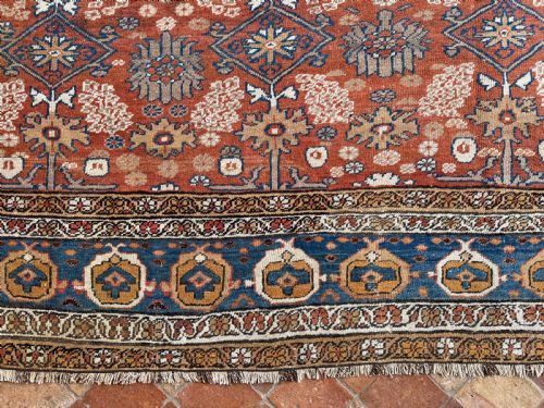 ANTIQUE BAKSHAISH CARPET - ADDITIONAL PHOTO 15