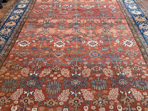 ANTIQUE BAKSHAISH CARPET - ADDITIONAL PHOTO 16