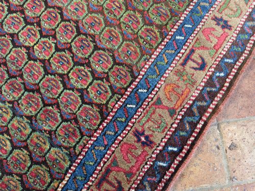 ANTIQUE KURDISH RUNNER - ADDITIONAL PHOTO 1