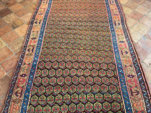 ANTIQUE KURDISH RUNNER - ADDITIONAL PHOTO 4