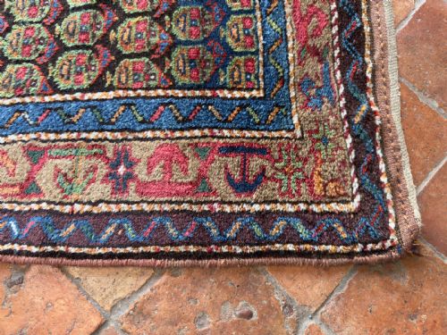 ANTIQUE KURDISH RUNNER - ADDITIONAL PHOTO 5