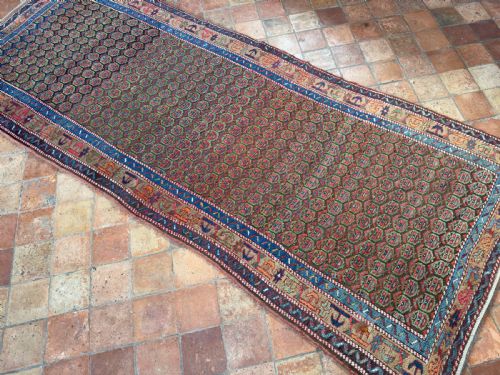 ANTIQUE KURDISH RUNNER - ADDITIONAL PHOTO 8