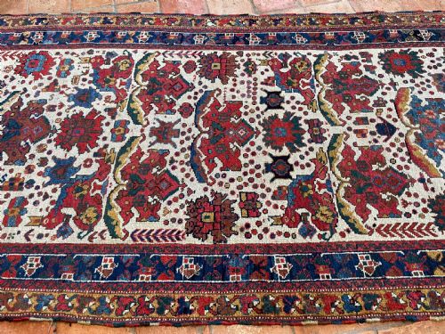 RARE ANTIQUE AFSHAR RUNNER - ADDITIONAL PHOTO 1