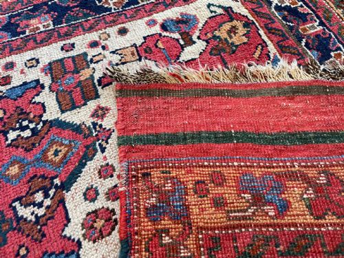 RARE ANTIQUE AFSHAR RUNNER - ADDITIONAL PHOTO 2