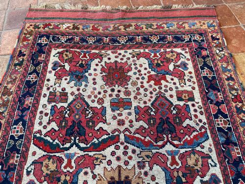RARE ANTIQUE AFSHAR RUNNER - ADDITIONAL PHOTO 3