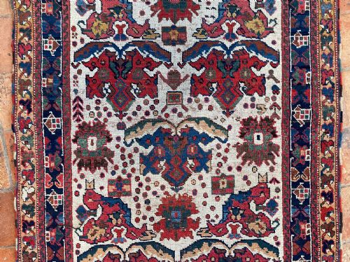 RARE ANTIQUE AFSHAR RUNNER - ADDITIONAL PHOTO 5