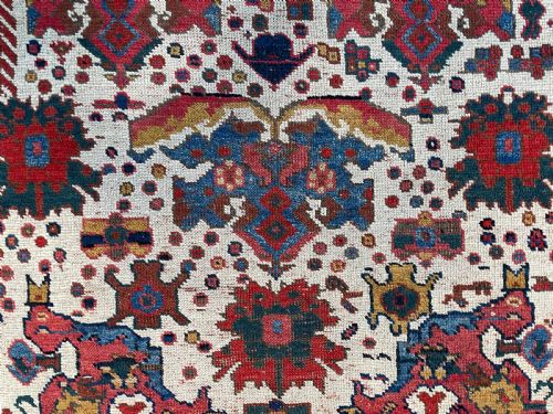 RARE ANTIQUE AFSHAR RUNNER - ADDITIONAL PHOTO 6