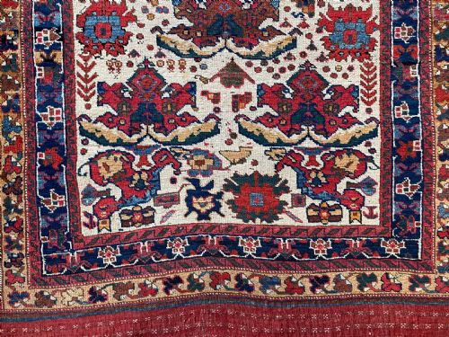 RARE ANTIQUE AFSHAR RUNNER - ADDITIONAL PHOTO 7