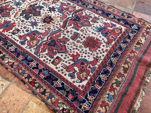 RARE ANTIQUE AFSHAR RUNNER - ADDITIONAL PHOTO 9