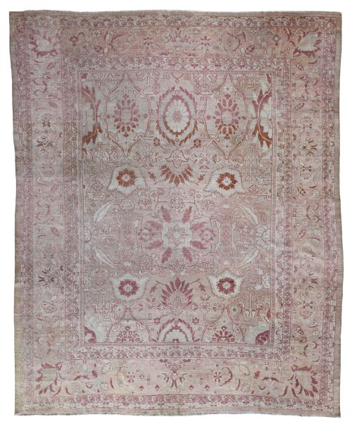 rare antique ziegler carpet - CATEGORY: ANTIQUE RUGS - DATED 1880