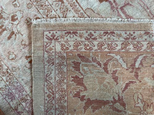 RARE ANTIQUE ZIEGLER CARPET - ADDITIONAL PHOTO 2
