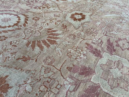 RARE ANTIQUE ZIEGLER CARPET - ADDITIONAL PHOTO 4