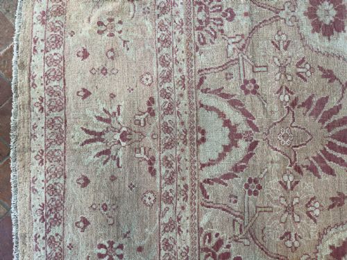 RARE ANTIQUE ZIEGLER CARPET - ADDITIONAL PHOTO 8