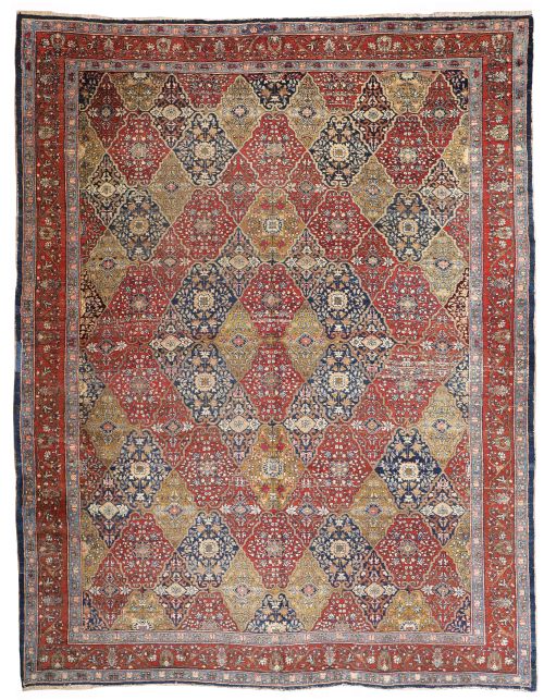 antique bidjar carpet - CATEGORY: ANTIQUE RUGS - DATED 1900