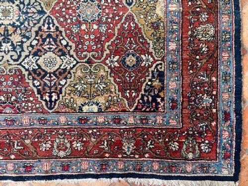 ANTIQUE BIDJAR CARPET - ADDITIONAL PHOTO 1