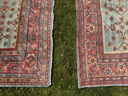 ANTIQUE MAHAL CARPET - ADDITIONAL PHOTO 6