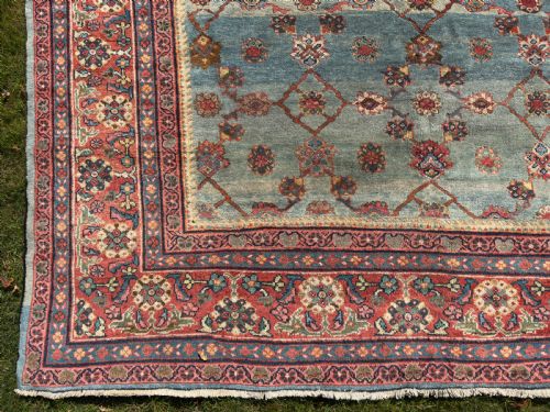 ANTIQUE MAHAL CARPET - ADDITIONAL PHOTO 10