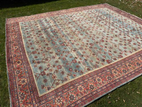 ANTIQUE MAHAL CARPET - ADDITIONAL PHOTO 15