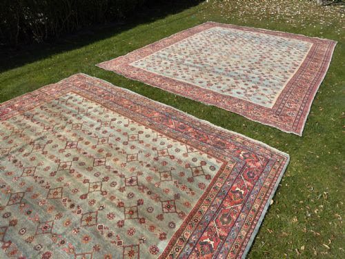 ANTIQUE MAHAL CARPET - ADDITIONAL PHOTO 17
